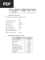 Mix Design Stipulations: 2.3 Aggregates Properties