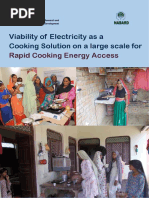 Viability of Electricity As A Cooking Solution On A Large Scale For Rapid Cooking Energy Access