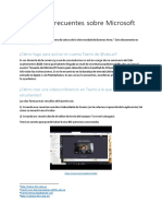 Preguntas Frecuentes Sobre Microsoft Teams