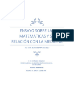 Matematicas en La Medicina