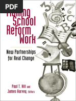 James Harvey-Making School Reform Work - New Partnerships For Real Change (2004)