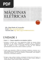 Aula 2 Máquinas Elétricas - Campos Mágneticos em Máquinas Rotativas