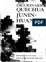 Cerrón-Palomino (1969a) Diccionario Junin-Huanca.