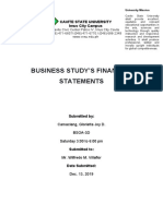 Business-Study's Financial Statement