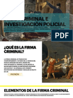 Firma Criminal e Investigación Policial