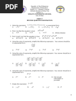 MATH 7 Exam