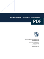 The Idaho Iep Guidance Handbook