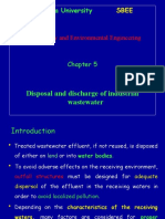 Disposal and Discharge of Industrial Wastewater: Hawassa University