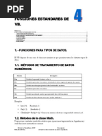 Visual Basic: Funciones Estandares
