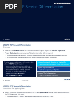 TCP Service Differentiation