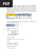 Ejercicio 4 Invope Empresario de Gamarra