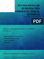 Tecnologías de Remediación Ambiental