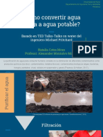 Métodos para Potabilizar El Agua