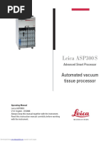 Leica ASP300 S: Automated Vacuum Tissue Processor