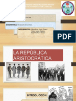 República Aristocrática