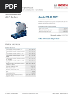 Tronzadora - Gco-14-24-J-Sheet PDF