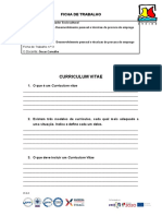 4BV - FT3 - UFCD 8598 - Curriculum Vitae