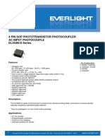 4 Pin Sop Phototransistor Photocoupler Ac Input Photocouple EL354N-G Series