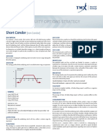 Equity Options Strategy: Short Condor