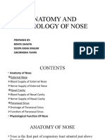 Anatomy and Physiology of Nose