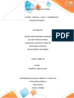 Foro de Discusión - Unidad 1 - Caso 2 - Comprensión Macroeconómica