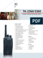 Brochure May Bo Dam Kenwood TK 2360-3360