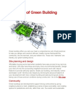 Elements of Green Building Design