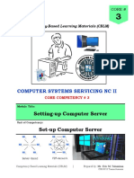 Core 3 Set-Up Computer Server