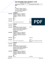 Vardhman Mahaveer Open University, Kota: Time Table For Exam: JUNE20