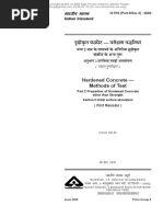 Hardened Concrete - Methods of Test: Indian Standard