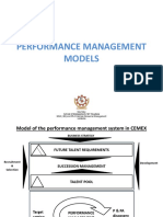 Performance Management Models