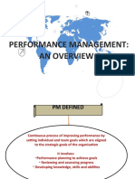 Performance Management: An Overview