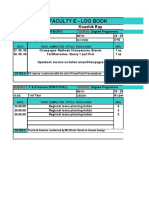 Faculty E - Log Book: Koushik Ray