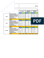 Cronograma de Inspecciones y Observaciones