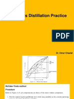 Continuous Distillation Practice 1