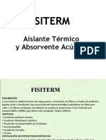 FISITERM. Aislante Térmico y Absorvente Acústico