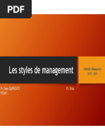 Styles de Management