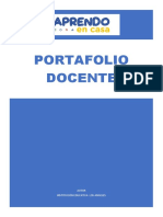 Portafolio Docente