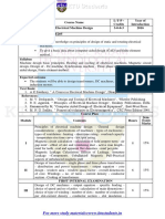 EE409 Electrical Machine Design