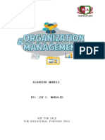 Organization and Management