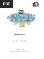 Organization and Management