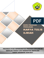 Karya Tulis Ilmiah: Buku Panduan Penulisan