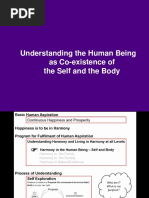 UHV 3D D1-S3 Und Human Being - Self - Body