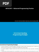 18CSC207J - Advanced Programming Practice: C.Arun, Asst. Prof. Dept of Software Engineering, School of Computing, SRMIST