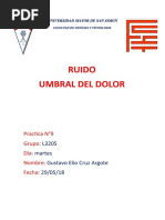 Ruido Umbral Del Dolor