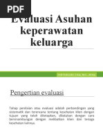 Evaluasi Asuhan Keperawatan Keluarga