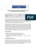 Diplomado en Gerencia de Logística y Distribución