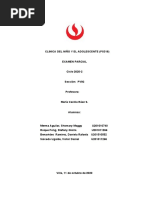 Parcial Clinica Del Niño y Del Adolescente