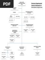 Estructura Organizacional Division Caracas