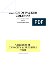 DESIGN OF PACKED COLUMS Part 3